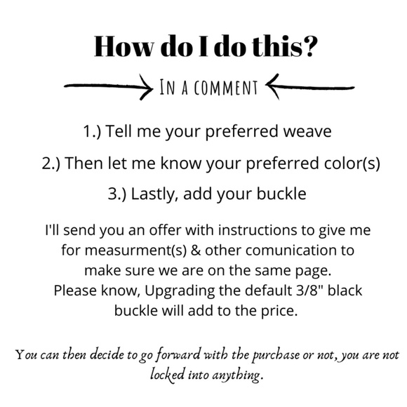 NWOT Unisex Custom Paracord Bracelet - Picture 7 of 8